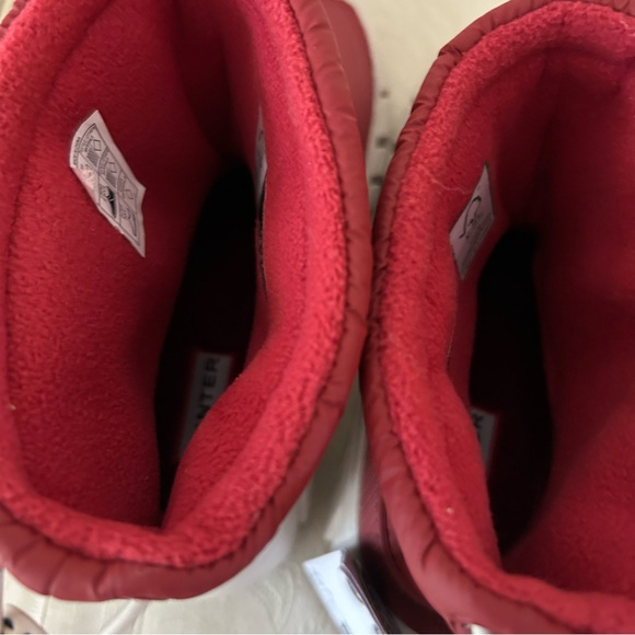 Hunter regent Intrepid waterproof short snow boots in size 7 - Picture 6 of 8